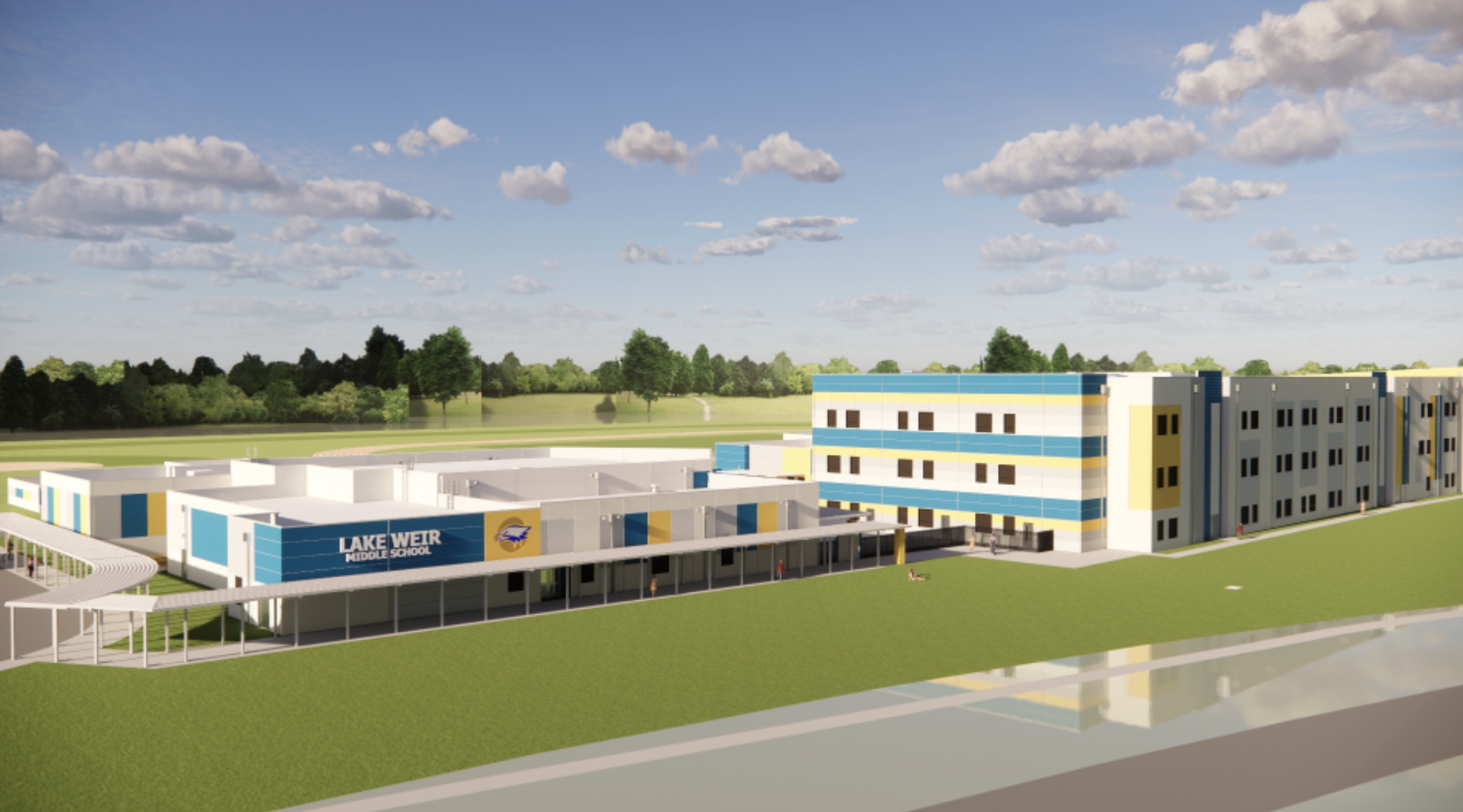 Lake Weir Middle Breaks Ground on New 141,000 Square Foot Campus